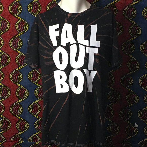 Fall Out Boy Shirts Fall Out Boy Band Tshirt 22 Black L Poshmark